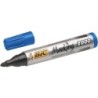 Pennarello Permanente Bic Marking 2000 Ecolutions - Inchiostro a Base Alcool - Ecologico - Asciugatura Rapida - Colore Blu 12pz 