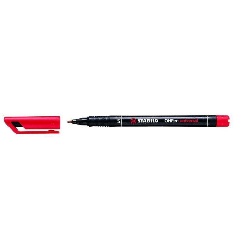Pennarello permanente Stabilo OHPen - Punta superfine - Tratto da 0,4 mm - Impugnatura antiscivolo - Cappuccio ventilato - Color Pennarello permanente Stabilo OHPen - Punta superfine - Tratto da 0,4 mm - Impugnatura antiscivolo - Cappuccio ventilato - Color