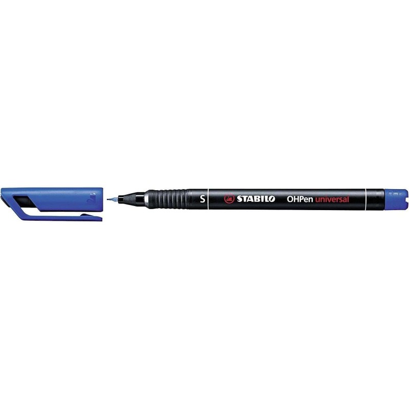 Pennarello permanente Stabilo OHPen - Punta superfine - Tratto da 0,4 mm - Impugnatura antiscivolo - Cappuccio ventilato - Color Pennarello permanente Stabilo OHPen - Punta superfine - Tratto da 0,4 mm - Impugnatura antiscivolo - Cappuccio ventilato - Color