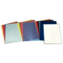 Esselte Dossiers Nail Folio PVC liscio modello 30 180 micron scatola 100 formato Folio trasparente