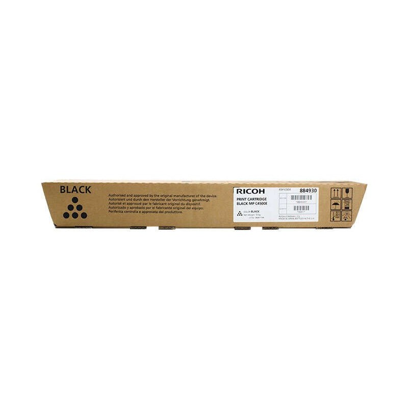 Cartuccia toner nero originale Ricoh Aficio MP-C3500/MP-C4500 - 884930/888608/842034