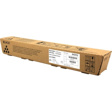 Cartuccia toner nero originale Ricoh Aficio MP-C4501/MP-C5501 - 842052/841583/841456