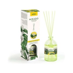 Prady Ambientador Mikado Dama de Noche - Frasco de Cristal 100ml y Varitas Difusoras