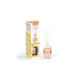 Prady Mikado Ylang Ylang Deodorante per ambienti - Bottiglia di vetro da 100 ml e bacchette diffusore