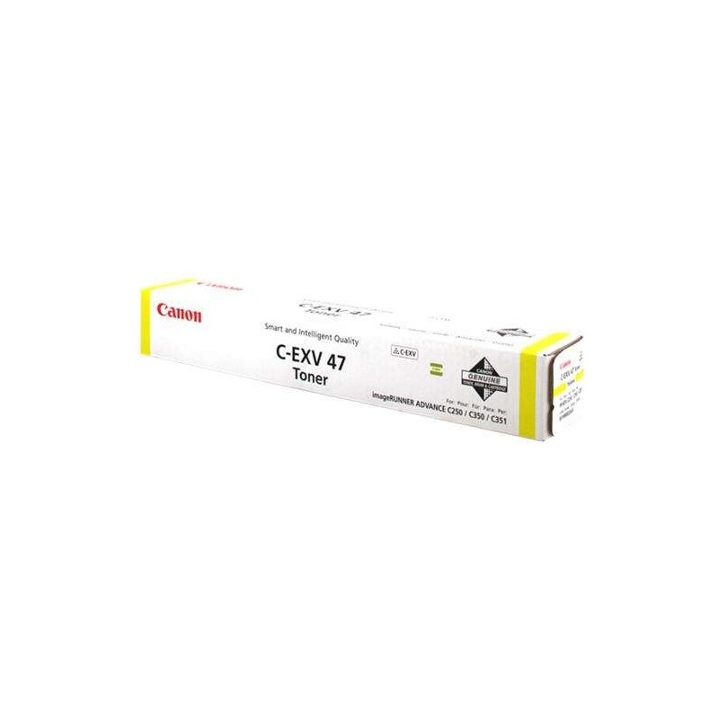 Cartuccia toner giallo originale Canon CEXV47 - 8519B002 Cartuccia toner giallo originale Canon CEXV47 - 8519B002