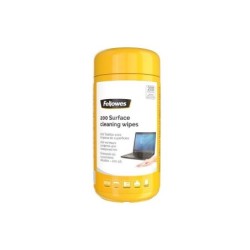 Fellowes Pack de 200 Toallitas de Limpieza para Superficies