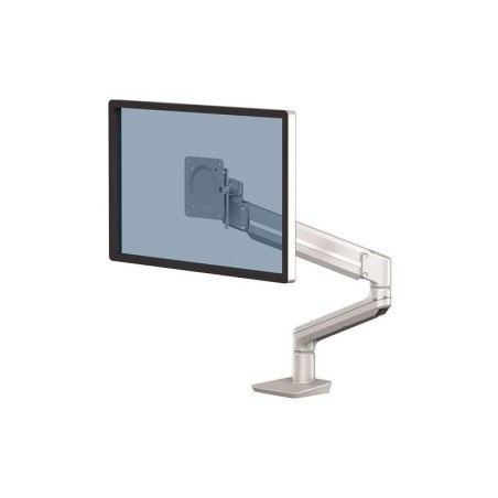 Fellowes Tallo Brazo para Monitor Individual - Hasta 9kg - Ajustable con Muelle de Gas - Color Plata