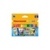 Bic Kids Plastidecor Peques Caja de 12 Lapices de Cera Triangulares - Ideal Niños Pequeños - Textura blanda - No Mancha