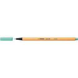 Stabilo Point 88 Rotulador de Punta Fina de Fibra - Trazo de 0.4 mm - Tinta con Base de Agua - Color Eucalipto