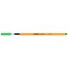 Pennarello Stabilo Point 88 con punta a fibra fine - Tratto da 0,4 mm - Inchiostro a base acqua - Colore smeraldo chiaro 10pz 10