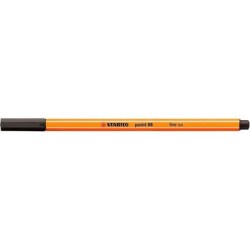 Pennarello Punta Fibra Fine Stabilo Point 88 - Linea 0,4 mm - Inchiostro a base acqua - Colore Ocra 10pz 10pz