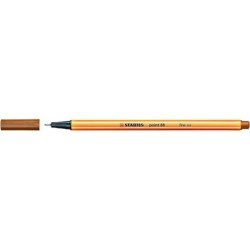 Stabilo Point 88 Rotulador de Punta Fina de Fibra - Trazo de 0.4 mm - Tinta con Base de Agua - Color Ocre Oscuro