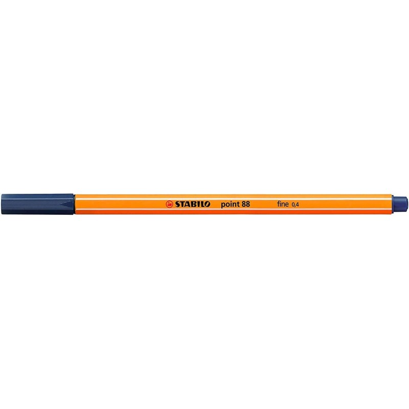 Pennarello Stabilo Point 88 con punta a fibra fine - Tratto da 0,4 mm - Inchiostro a base acqua - Colore grigio Payne 10pz 10pz Pennarello Stabilo Point 88 con punta a fibra fine - Tratto da 0,4 mm - Inchiostro a base acqua - Colore grigio Payne 10pz 10pz