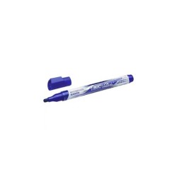 Bic Velleda Liquid Ink Marcador para Pizarra - Punta Media - Trazo 2.3mm - Tinta Liquida con Base de Alcohol - Color Azul