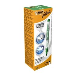 Bic Velleda Liquid Ink Marcador para Pizarra - Punta Media - Trazo 2.3mm - Tinta Liquida con Base de Alcohol - Color Verde