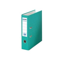Dohe Archicolor Raccoglitore a leva con Rado - Cartoncino a righe - Formato Folio - Dorso largo - Colore verde chiaro
