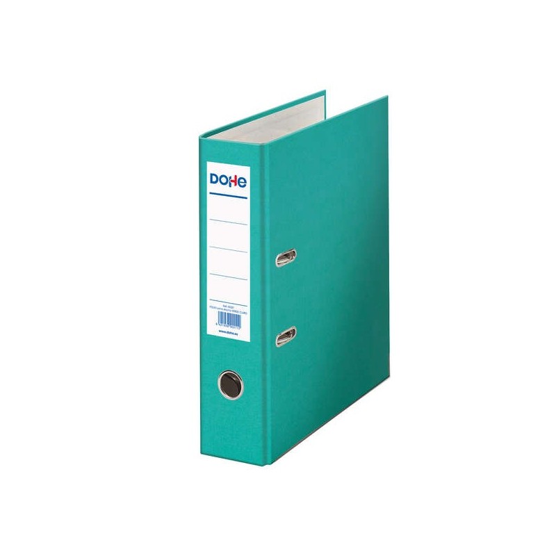Dohe Archicolor Raccoglitore a leva con Rado - Cartoncino a righe - Formato Folio - Dorso largo - Colore verde chiaro Dohe Archicolor Raccoglitore a leva con Rado - Cartoncino a righe - Formato Folio - Dorso largo - Colore verde chiaro