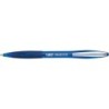 Penna a sfera morbida Bic Atlantis a scomparsa con clip in metallo - Punta da 1 mm - Corpo trasparente con impugnatura - Colore 