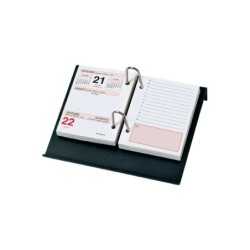 Porta Calendario da Tavolo Dohe - Per Blocco Buffet - Realizzato in Plastica - Colore Nero
