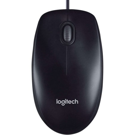 Mouse USB Logitech M90 1000 dpi - 3 pulsanti - Uso ambidestro - Colore nero