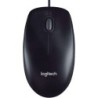 Mouse USB Logitech M90 1000 dpi - 3 pulsanti - Uso ambidestro - Colore nero