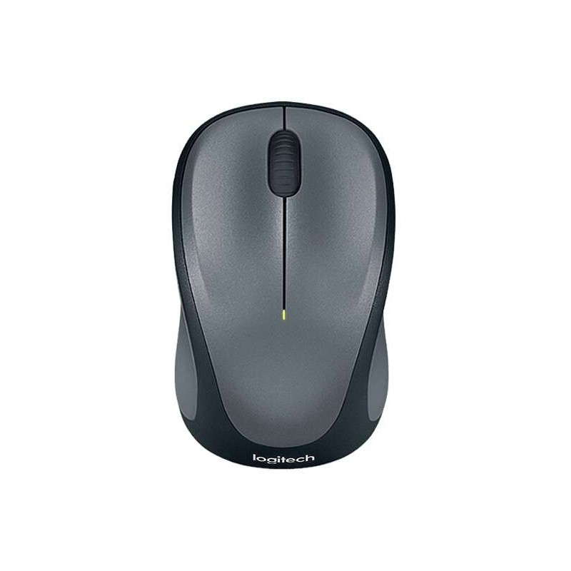 Mouse wireless Logitech M235 1000 dpi - 3 pulsanti - Uso ambidestro - Colore grigio Mouse wireless Logitech M235 1000 dpi - 3 pulsanti - Uso ambidestro - Colore grigio