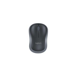 Mouse wireless Logitech M185 1000 dpi - 3 pulsanti - Uso ambidestro - Colore nero/grigio