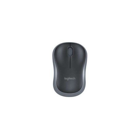 Mouse wireless Logitech M185 1000 dpi - 3 pulsanti - Uso ambidestro - Colore nero/grigio