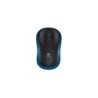 Mouse wireless Logitech M185 1000 dpi - 3 pulsanti - Uso ambidestro - Colore Nero/Blu