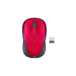 Mouse wireless Logitech M235 1000 dpi - 3 pulsanti - Uso ambidestro - Colore rosso
