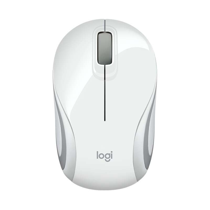 Mouse wireless USB Logitech M187 1000 dpi - 3 pulsanti - Uso ambidestro - Colore bianco Mouse wireless USB Logitech M187 1000 dpi - 3 pulsanti - Uso ambidestro - Colore bianco