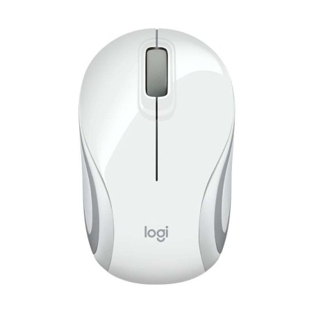 Mouse wireless USB Logitech M187 1000 dpi - 3 pulsanti - Uso ambidestro - Colore bianco
