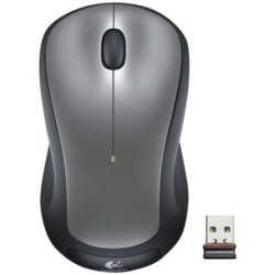 Mouse wireless USB Logitech M310 1000 dpi - 3 pulsanti - Uso ambidestro - Colore grigio