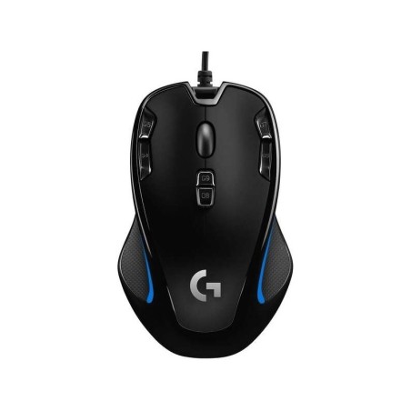 Logitech G300s Raton USB 2500dpi - 9 Botones Programables - Iluminacion LED - Uso Ambidiestro - Color Negro