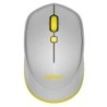 Mouse wireless Bluetooth Logitech M535 1000 dpi - 3 pulsanti - Uso ambidestro - Colore grigio/giallo