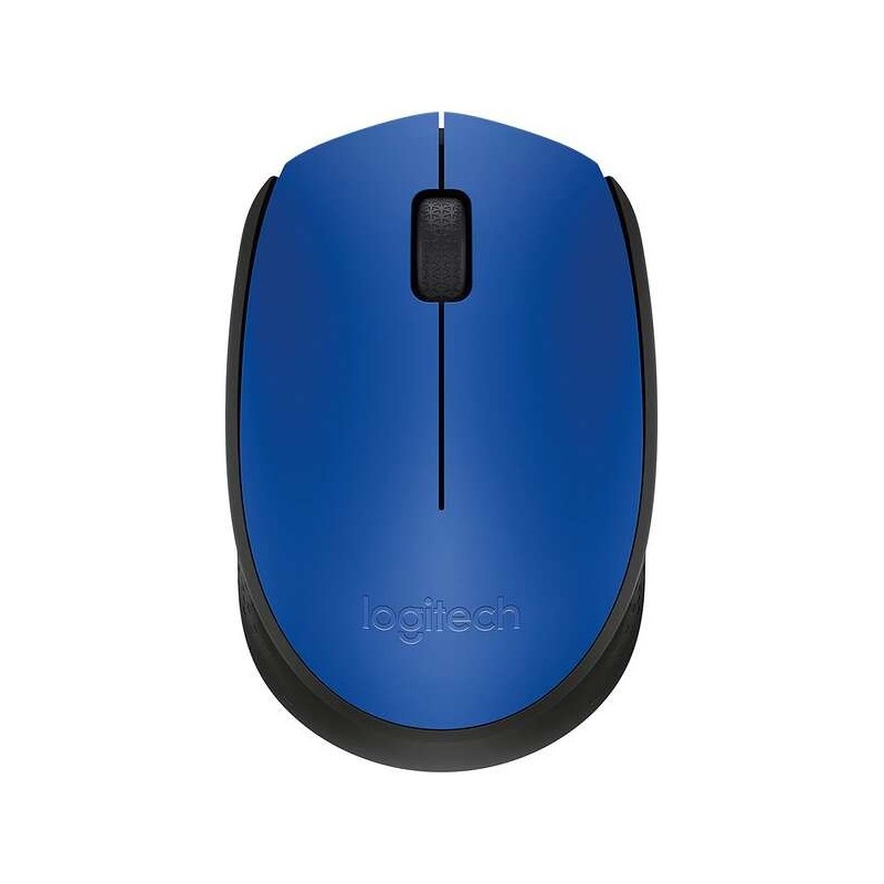 Mouse wireless Logitech M171 1000 dpi - 3 pulsanti - Uso ambidestro - Colore blu Mouse wireless Logitech M171 1000 dpi - 3 pulsanti - Uso ambidestro - Colore blu