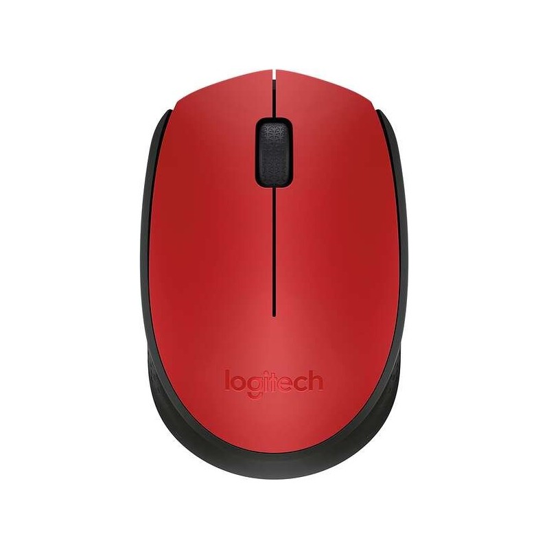 Logitech M171 Raton Inalambrico 1000dpi - 3 Botones - Uso Ambidiestro - Color Rojo Logitech M171 Raton Inalambrico 1000dpi - 3 Botones - Uso Ambidiestro - Color Rojo