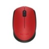 Mouse wireless Logitech M171 1000 dpi - 3 pulsanti - Uso ambidestro - Colore rosso