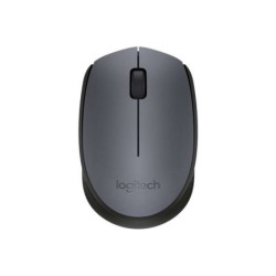 Logitech M170 Raton Inalambrico 1000dpi - 3 Botones - Uso Ambidiestro - Color Gris/Negro