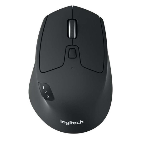 Mouse wireless Bluetooth Logitech M720 Triathlon 1000 dpi - 7 pulsanti - Utilizzo per destrimani - Colore nero