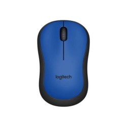 Logitech M220 Silent Raton Inalambrico 1000dpi - Silencioso - 3 Botones - Uso Ambidiestro - Color Azul