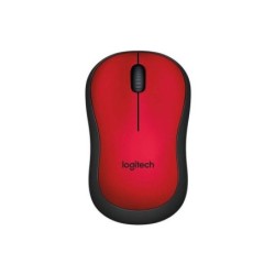 Mouse wireless Logitech M220 Silent 1000 dpi - Silenzioso - 3 pulsanti - Uso ambidestro - Colore rosso