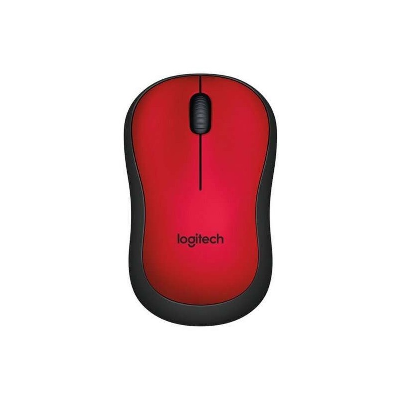 Mouse wireless Logitech M220 Silent 1000 dpi - Silenzioso - 3 pulsanti - Uso ambidestro - Colore rosso Mouse wireless Logitech M220 Silent 1000 dpi - Silenzioso - 3 pulsanti - Uso ambidestro - Colore rosso
