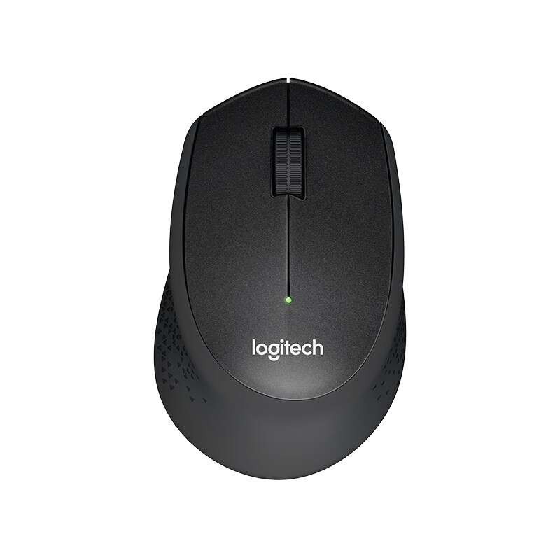Mouse wireless USB Logitech M330 Silent Plus 1000 dpi - Silenzioso - 3 pulsanti - Utilizzo per destrimani - Colore nero Mouse wireless USB Logitech M330 Silent Plus 1000 dpi - Silenzioso - 3 pulsanti - Utilizzo per destrimani - Colore nero