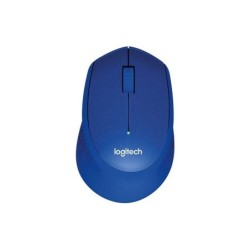 Mouse wireless Logitech M330 Silent Plus 1000 dpi - Silenzioso - 3 pulsanti - Utilizzo per destrimani - Colore blu