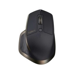 Mouse USB wireless Logitech MX Master 1600 dpi - Ricaricabile - 5 pulsanti - Rotella - Utilizzo per destrimani - Colore nero