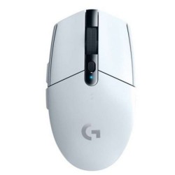 Mouse USB wireless Logitech G305 Lightspeed 12.000 dpi - 5 pulsanti programmabili - Utilizzo per destrimani - Colore bianco