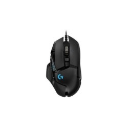Mouse USB Logitech G502 Hero 16.000 dpi - 10 pulsanti programmabili - Illuminazione LED - Utilizzo per destrimani - Cavo da 2,10