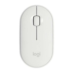 Logitech Pebble M350 Raton Inalambrico USB 1000dpi - 3 Botones - Uso Ambidiestro - Color Blanco