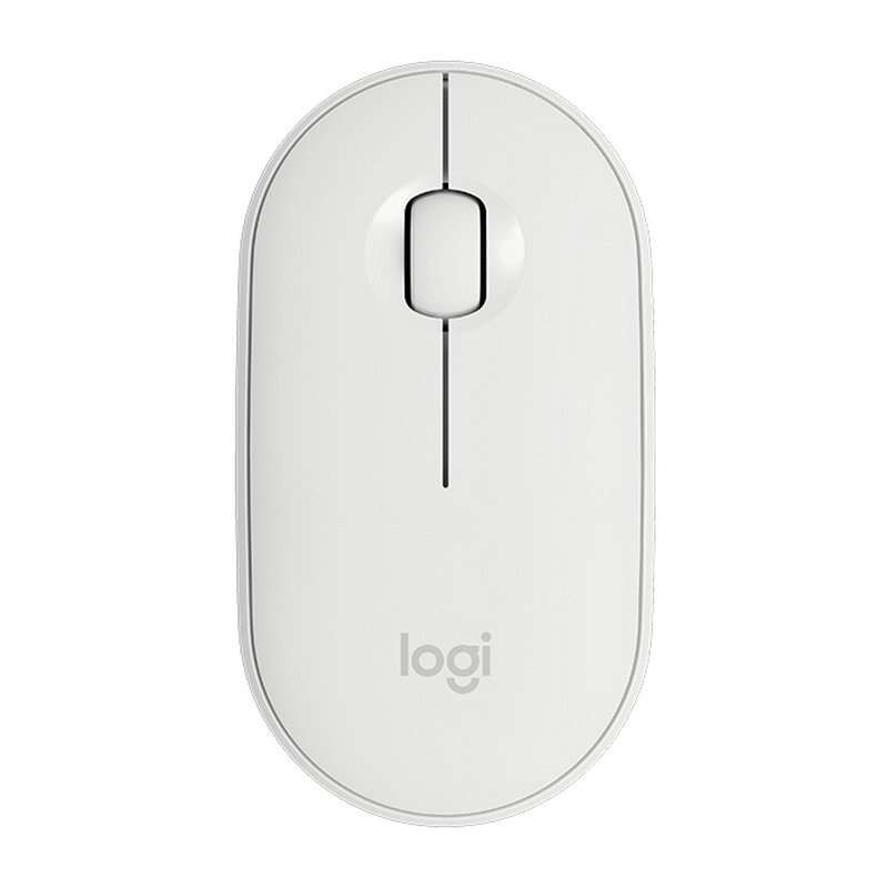 Mouse wireless USB Logitech Pebble M350 1000 dpi - 3 pulsanti - Uso ambidestro - Colore bianco Mouse wireless USB Logitech Pebble M350 1000 dpi - 3 pulsanti - Uso ambidestro - Colore bianco